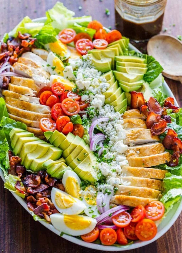 Salad Cobb with the Amazing Dressing