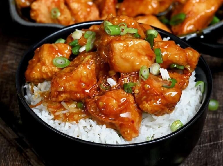 Healthy Chinese Orange Chicken Recipe