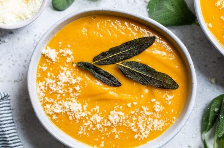 Homemade Acorn Squash Soup