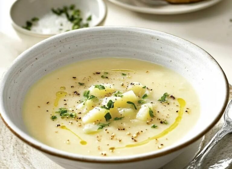 Homemade Potato Leek Soup Recipe