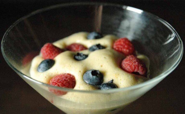 Zabaglione Classic Italian Custard