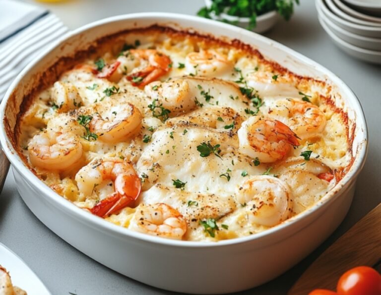 Easy Seafood Casserole Recipe